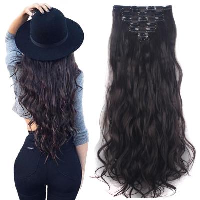 China Factory Direct Sales Top Grade Silky Straight Or Customized Invisible Seamless Clip In Hair 100% New Products Hair Extension For Real Hair 12A for sale