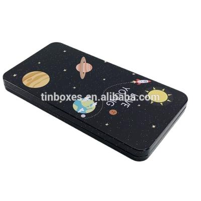 China Rectangle Recycled Tin Box From Tin Box Factory Sell Small Materials for sale