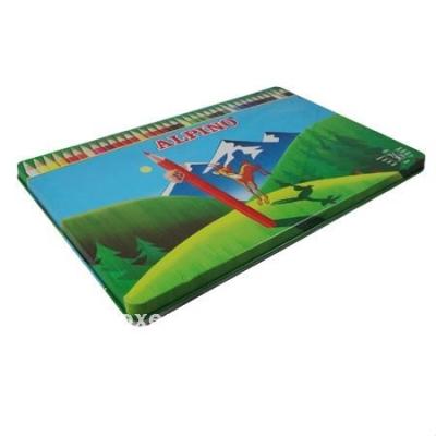 China Schools & Offices Alpino Cartoon Pencil Hinged Tin Pencil Case for sale