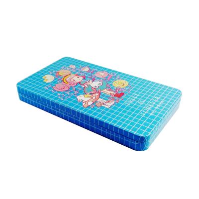 China Recycled Materials Tin Box Factory Sell Battery Metal Packing Box for sale