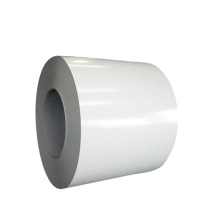 China Making Pipes ppgi Prepainted Galvanized Steel Coil 9016 White Color Code 0.4mm ppgl In Steel Coils Color Coated Steel PPGI for sale