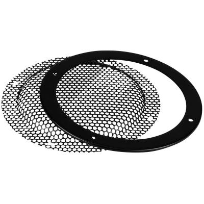 China Durable Speaker Grill Top Quality Square Holes Perforated Metal Mesh Aluminum for sale