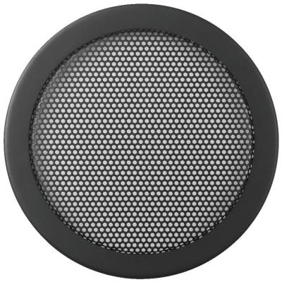 China Plain Weave 1mm Hole Aluminum Perforated Metal Mesh Speaker Grille for sale