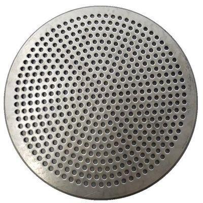 China Plain Weave Round Hole Stainless Steel Perforated Metal Sheet Filter Mesh Punching Mesh for sale