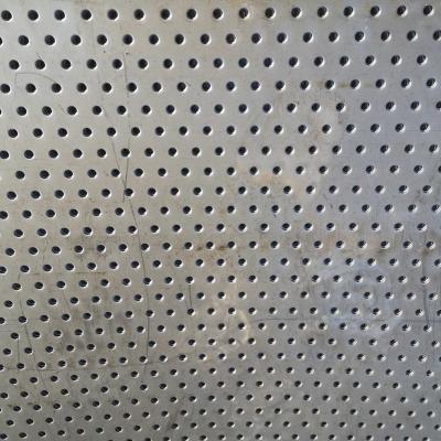 China Plain weave metal perforated sheet used as sprial steel filter pipe for sale