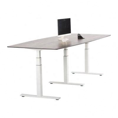 China 2022 Electric Adjustable Unique Design Bargain Price (Height) Stand Up Desk Frame Adjustable Height for sale