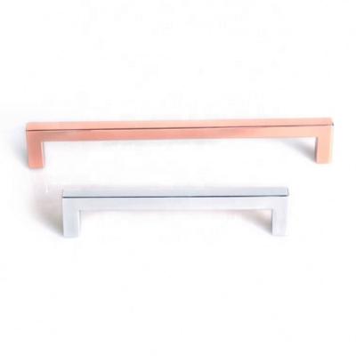 China Modern Factory Furniture Hardware Bedroom Drawer Pulls Zinc Alloy Handles for sale