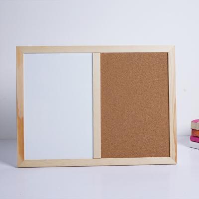 China Easy Wall Mounted Combination Board and Cork Combination Board Magnetic Whiteboard Bulletin Board for Home Office for sale