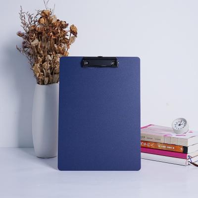 China Free Sample A4 Office Clipboard Black Plastic Clipboard Easy Plastic Clipboard Colored Standard Letter Size A4 Letter Paper Size Low Profile for sale