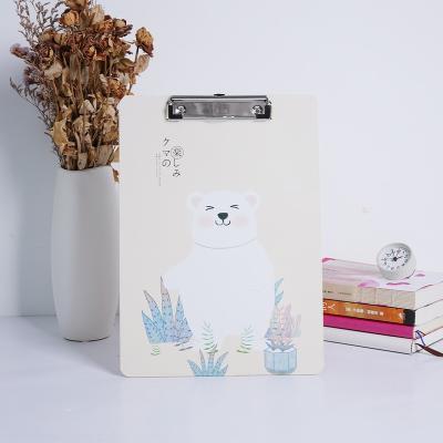 China Custom Easy Logo Board A4 Office Letter Pad Paper Clipboard Cardboard Foldable Clip Folio with Storage for sale