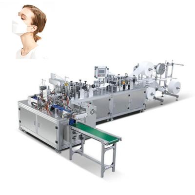 China High Speed ​​Servo Full Automatic Factory Mask Machine 3D Body Fish Kf94 Mask Making Machine for sale