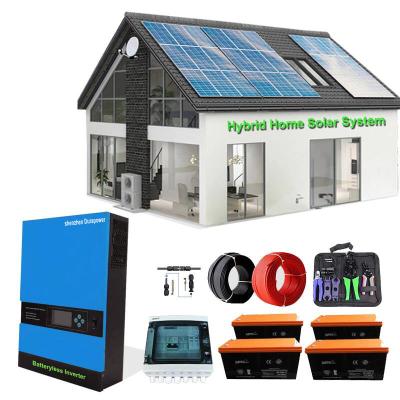 China Commercial 5KW10KW 20Kw 30KW 50KW 100KW 150KW Commercial On Grid Solar Energy Storage System for sale