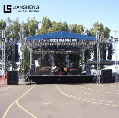 China Liansheng Vocal Concert Easy Install Show Stage Lighting Truss Manufacturers for sale