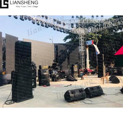 China 6061-T6 Aluminum Alloy Truss Pole Lighting Stand Truss Aluminum For Outdoor Concert for sale