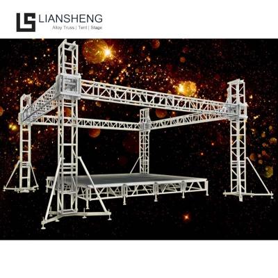 Κίνα Aluminum alloy 6061-T6 aluminum top sale concert stage roof truss for sale προς πώληση