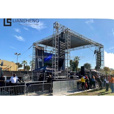 China High Quality Aluminum Alloy 6061-T6 Stage Truss Roof Aluminum Truss On Demonstration for sale