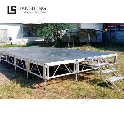 Κίνα Aluminum Alloy 6061-T6 Deluxe Portable Aluminum Platform Modular Stage προς πώληση