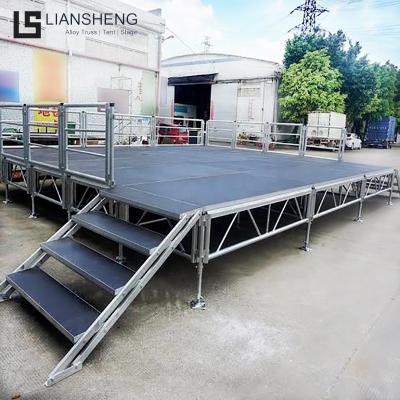 China Wholesale 6061-T6 aluminum alloy outdoor concert aluminum portable stage platform for sale en venta