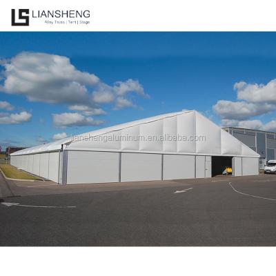 China Large Warehouse Storage Fire Resistant Hot Selling White Full Auto Show Event Tent for sale