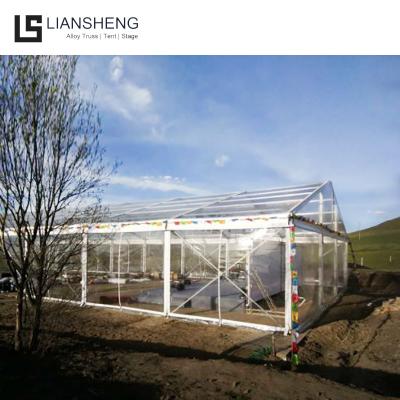 China Heated Outdoor Clear PVC Marquee Winter Tents For Sale LS-T1 zu verkaufen