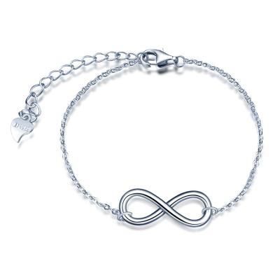 China Wholesale Romantic Bracelet For Girls Pure 925 Silver Bracelet Adjustable for sale