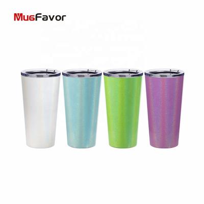 China MugFavor Viable Sublimation Masks Tumbler Custom Logo Double Wall Skinny Vacuum Insulated Sublimation Tumbler Blanks MSS16T-ZG- G for sale