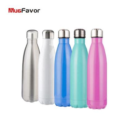 China MugFavor Sublimation Water Bottle Wholesale Viable Bank Insulated Sports Drink Vacuum Flask Stainless Steel Tumbler CokeB17 Cola Bottle for sale