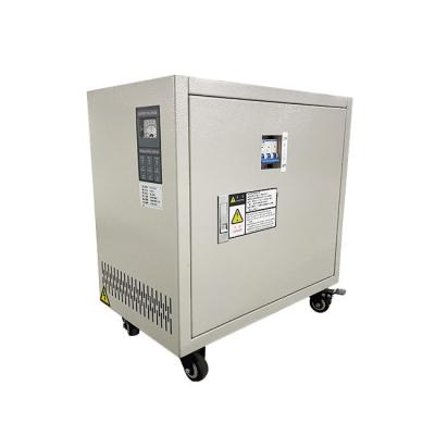 China Industrial Power Supplies 30KVA Industrial Three Phase Stabilizer Customized Inductive Voltage Regulator low frequency power supply zu verkaufen