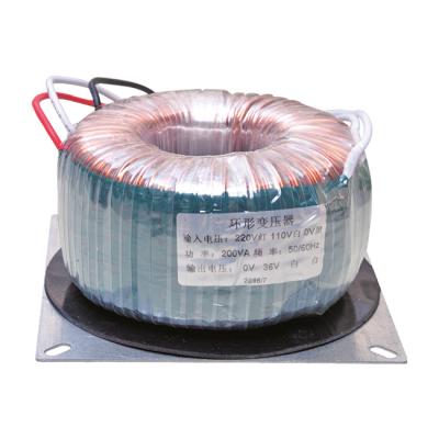 China Inverter OEM low frequency Toroidal  transformer 1W24V single phase auto Toroidal  transformer for inverter en venta