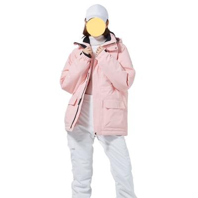 China Women's High Quality Custom Made Ice Ski Suit Jackets For Woman Breathable Skiing Wear Set Thermal Clothing for sale