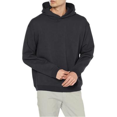 China Customized Breathable Hoodies For Plus Size Logo Man Blank Oversized Custom Made Pullover Terry Knitted No String Cotton Sports Men's Pullover for sale