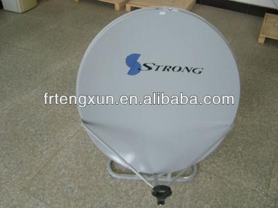 China Strong Triangle Base Satellite Dish TV Antenna KU BAND for sale