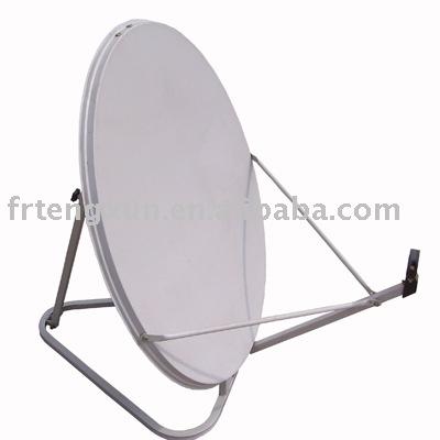 China Triangle Base KU Band Dish Satellite Antenna KU BAND for sale