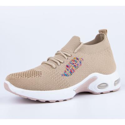 China Cushioning Fashion Wholesale Trend Sports Sneakers Breathable Walking Shoes For Women for sale