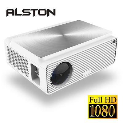 China Full HD 1080p 4k Internet Projector ALSTON Q9 Basic Version Integrated Cinema Proyector Beamer 6500 lumens for sale