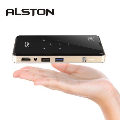 China Pico ALSTON P09 1G RAM 8G ROM Mini Portable Android DLP Projector Cinema Home Support 4K Decoding WiFi Miracast Airplay for sale