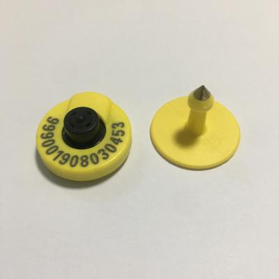 China Management HDX RFID Ear Tag Animal Ear Tag en venta