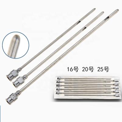 China Professional Disposable Cartridge Tattoo Needle 100*2.5, 5ml Veterinary Milk Auto Syringe 5ml Cartridge Passing Needle Te koop