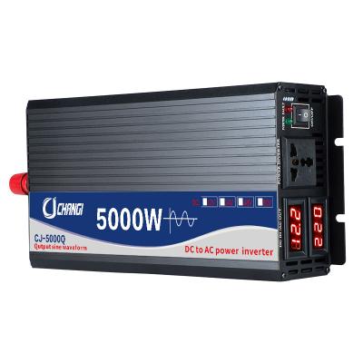 China CHANGI 326*150*70mm Automatic Power Inverter 5000W Single Phase Pure Sine Wave Array Converters for sale