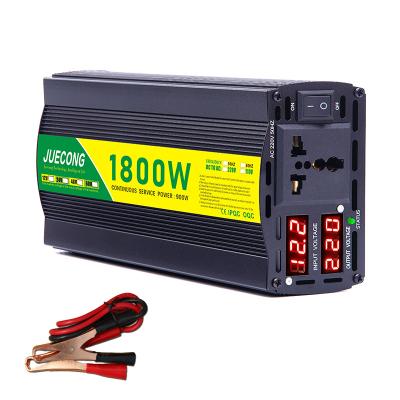 China Emergency or outdoor places without power supply Voltronic grid tie durable high quality 12v 1800w inverter modified sine wave inverter for sale