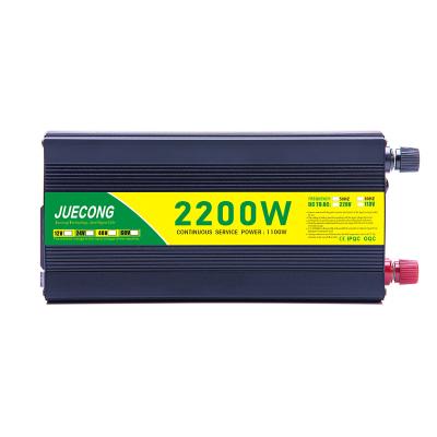 China Emergency or Outdoor Locations Without Power Grid Amazon's Number One Selling 2200w Sine Wave Inverter 220 Converter 220 For Work Home Use for sale