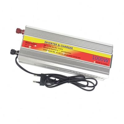 China Home Inverter 12V 220V 1000W Power Inverter With Built In Battery Charger 267*95*55mm for sale