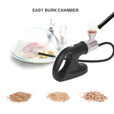 China Hotel Meat Smoke Infuser Smoking Gun Hand Held Cold Smoke Food Smoker Portable Gun for sale