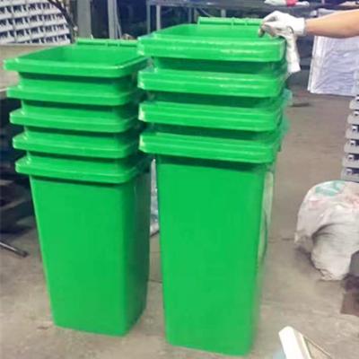 China Large Waste Bin Steel Plastic Mold Trash Can Injection Mold for sale