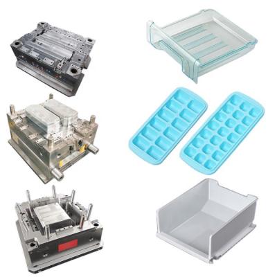 China High Precision Refrigerator Drawer Injection Mold Steel Plastic Injection Molds Factory for sale