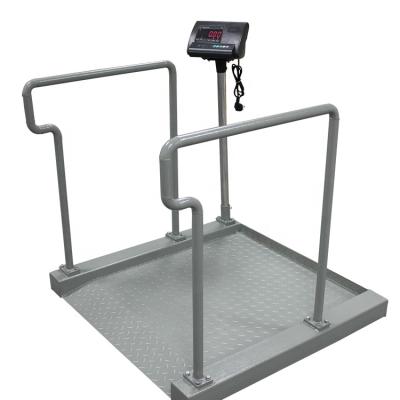 China Weigh Function Hospital Wheelchair Analog Scale Wheelchair Scale Price for sale