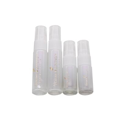 China 5ml 10ml Cosmetic Essential Oil Roller Pump Spray White Glass Bottles for sale