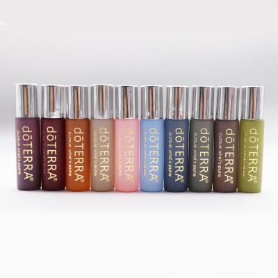 China Cosmetic Custom Colorful Essential Oil Roller Bottles For Essential Oils 10ml for sale