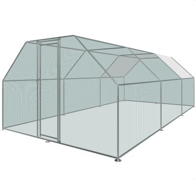 China Breathable Hot Sale Galvanized Steel Chicken Run Cage / Wholesale Large Chicken Cage Metal Chicken Cage for sale