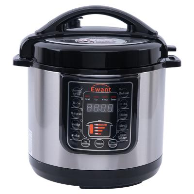 China Large Capacity 12L Commercial Commercial Explosion Proof With Pressure Gauge Aluminum Pressure Cooker for sale